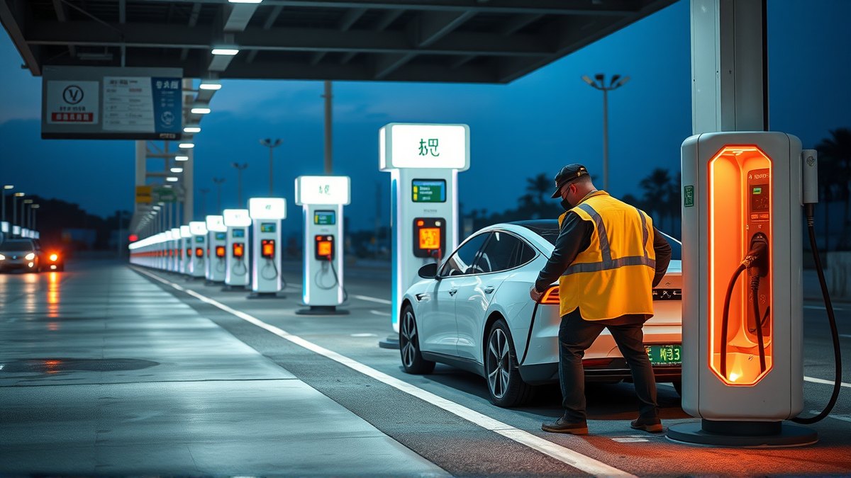 Charging power race: Geely 2.25 MW vs BYD 1.5 MW and 2,000 stations
