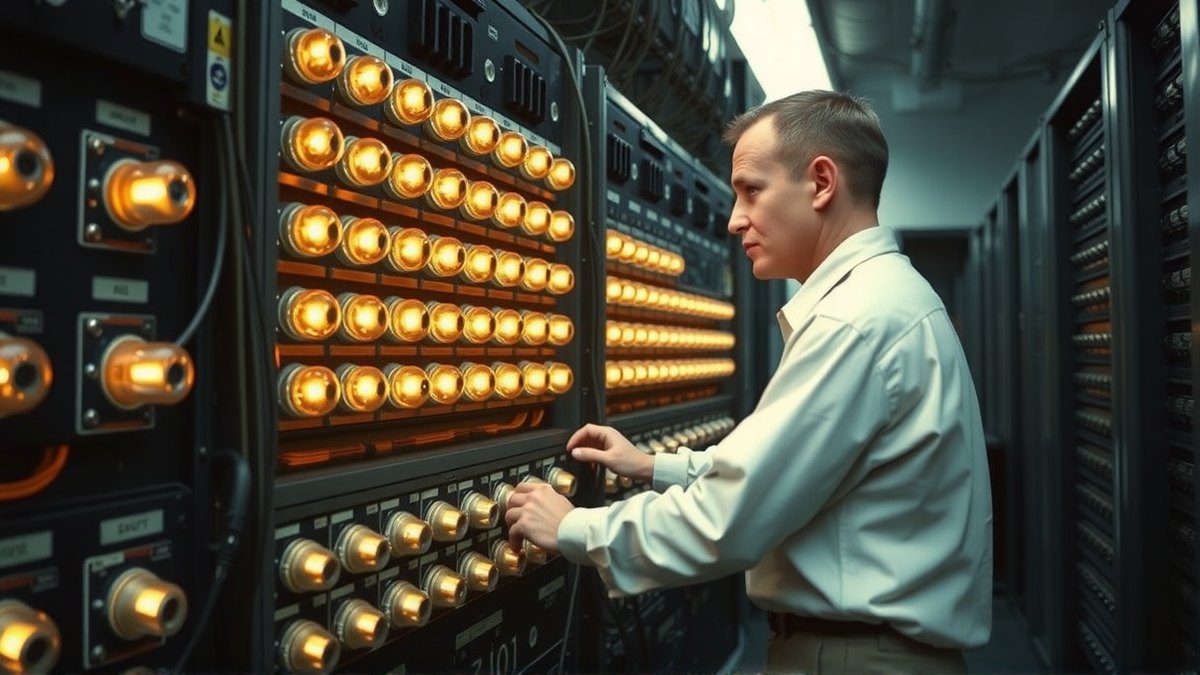 ENIAC i Manchester Baby: 30 ton, 5 tysięcy lutów i program w pamięci