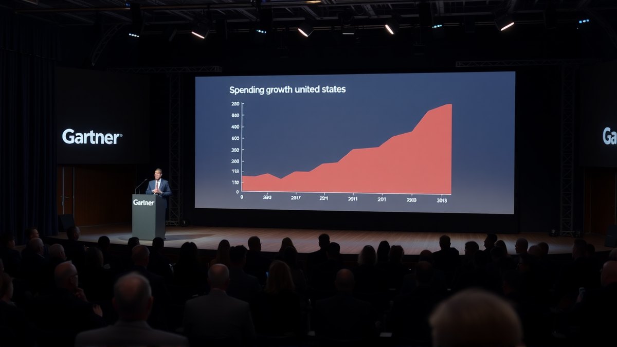 2.7 trillion dollars on AI in 2026. Gartner projects 49.5 percent growth
