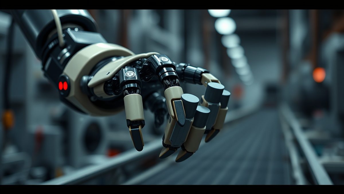 Humanoid robots move onto the factory floor, but the hands are still the hard part