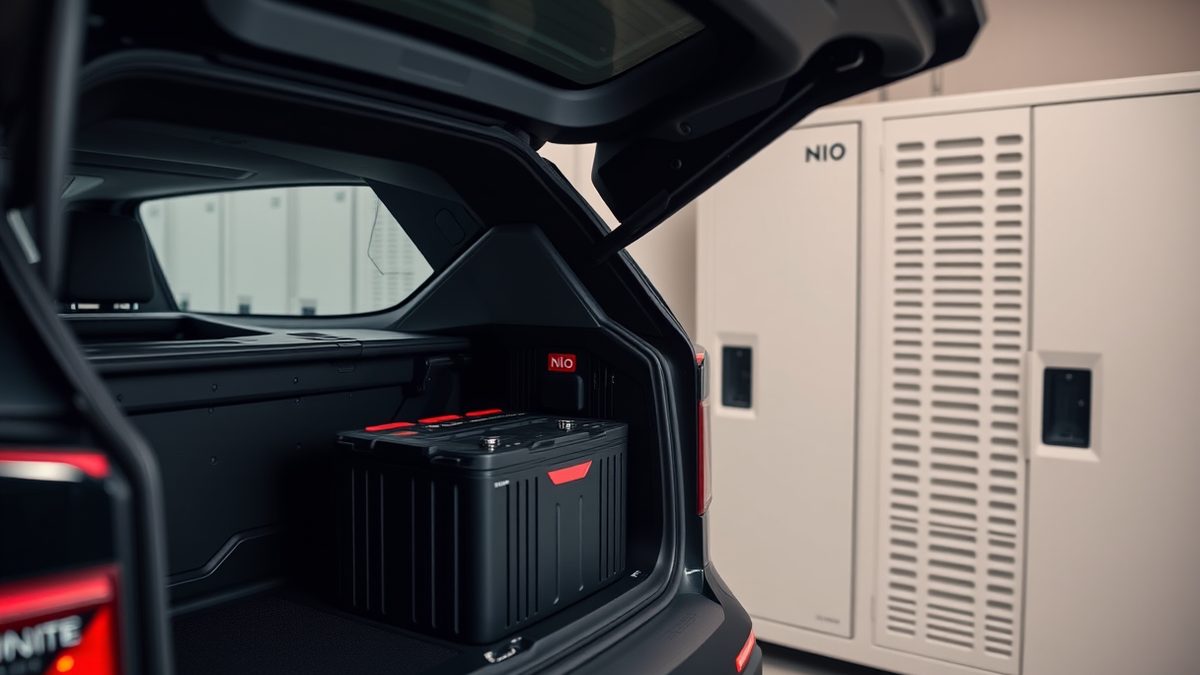 Nio stellt Tauschrekord mit 183.664 Akkumodulen auf, während LG Energy Solution Rekordgewinn meldet