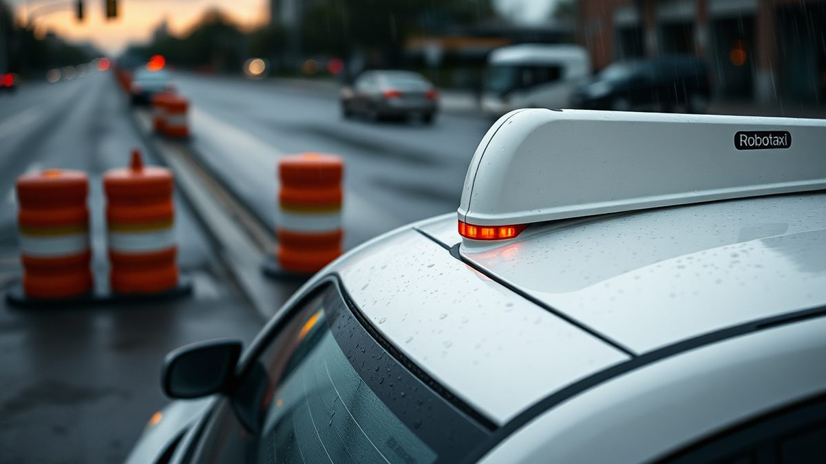 Robotaxis Keep Hitting the Same Edges: Construction, Floods and Phantom Braking
